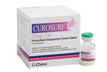 CUROSURF 120 MG/1,5 ML INTRATRAKEAL SUSPANSIYON 1 ADET TEK DOZLUK FLAKON